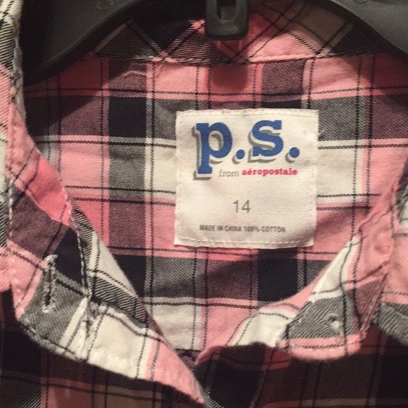 Plaid button up - Picture 2 of 6
